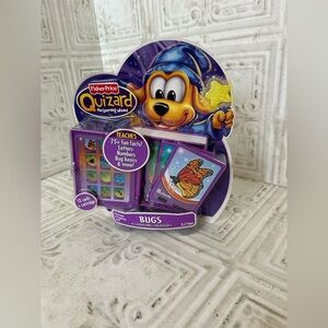 New Fisher Price QUIZARD the LEARNING WIZARD BUGS & CRAWLING CREATURES